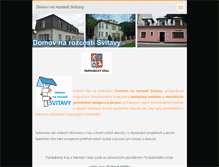 Tablet Screenshot of dnrsvitavy.cz